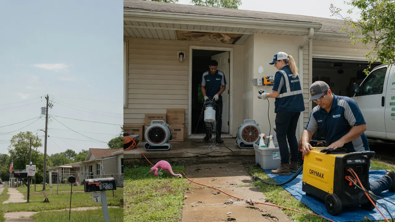Storm Damage Water Removal in Billingsley, AL near me